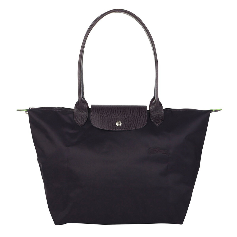 Longchamp Tote Bag Le Pliage Green Shoulder Bag L Purple